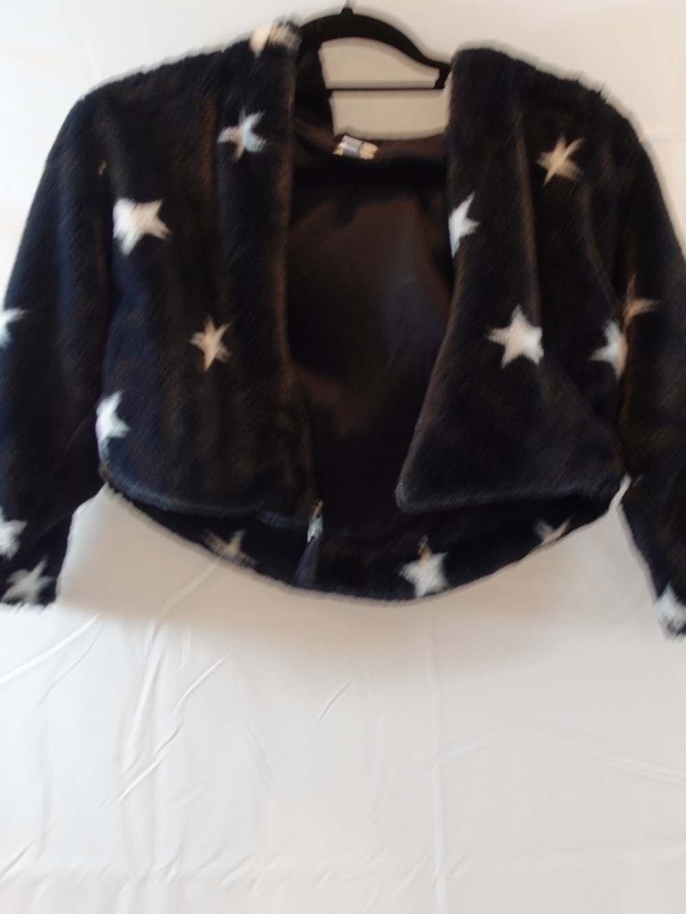 Girls Splendid Sherpa star cozy sweater/coat